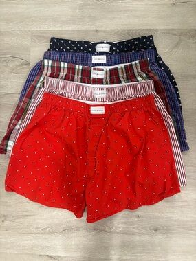 6 lot of Tommy Hilfiger 5 + Gap 1 Cotton Boxers